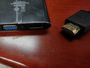 绿联 HDMI转VGA/HDMI一分二转换器 4K高清二合一转接头 电脑笔记本机顶盒接电视显示器投影仪线 40744 实拍图