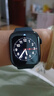Apple/苹果 Watch S11 智能手表GPS+蜂窝款42毫米亮黑色铝金属表壳黑色运动型表带S/M MF924CH/B 实拍图