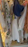 舒贝怡2件装婴儿衣服夏季薄款新生儿连体衣短袖哈衣儿童爬服藏青66CM 实拍图