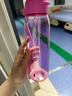 特百惠（Tupperware）水杯750ml大容量正品塑料杯 学生运动健身便携防漏杯子 乐活柔蜜粉 750ml 实拍图