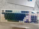 狼途（Langtu）狼途L98薄膜键盘 98键 静音键盘游戏电竞电脑办公键盘有线无线蓝牙三模 Gasket结构 RGB灯效复古灰 实拍图
