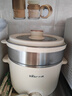 小熊（Bear）电煮锅不锈钢 宿舍小电锅 小火锅 泡面家用电热锅 蒸煮一体多功能锅大容量2-3人用 E25P6配蒸笼 实拍图