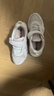 鸿星尔克（ERKE）童鞋女童中大童慢跑鞋儿童运动鞋粉刷灰/瑞士粉35 实拍图
