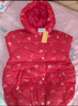 巴拉巴拉童装儿童羽绒服女童2025新款春装红色拜年服甜美外套大童新年衣服 实拍图
