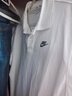 耐克(NIKE)春夏男短袖T恤 POLO衫 纯棉 运动休闲 CJ4457-100 白色XXL 实拍图