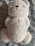 莉娜熊（TeddyTales）小熊玩偶毛绒玩具熊泰迪手作熊安抚娃娃送礼送人毕业礼物送女生 奶白色（明星款） 中号站姿约30cm 实拍图