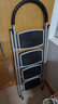 奥鹏 梯子家用四步折叠梯子加厚钢管铁梯宽踏板人字梯单侧工程梯 实拍图