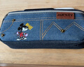 迪士尼（Disney）小学生笔袋 大容量儿童学习收纳袋/男孩女孩铅笔袋/初中生文具盒 米奇牛仔深蓝A83303-M2 实拍图
