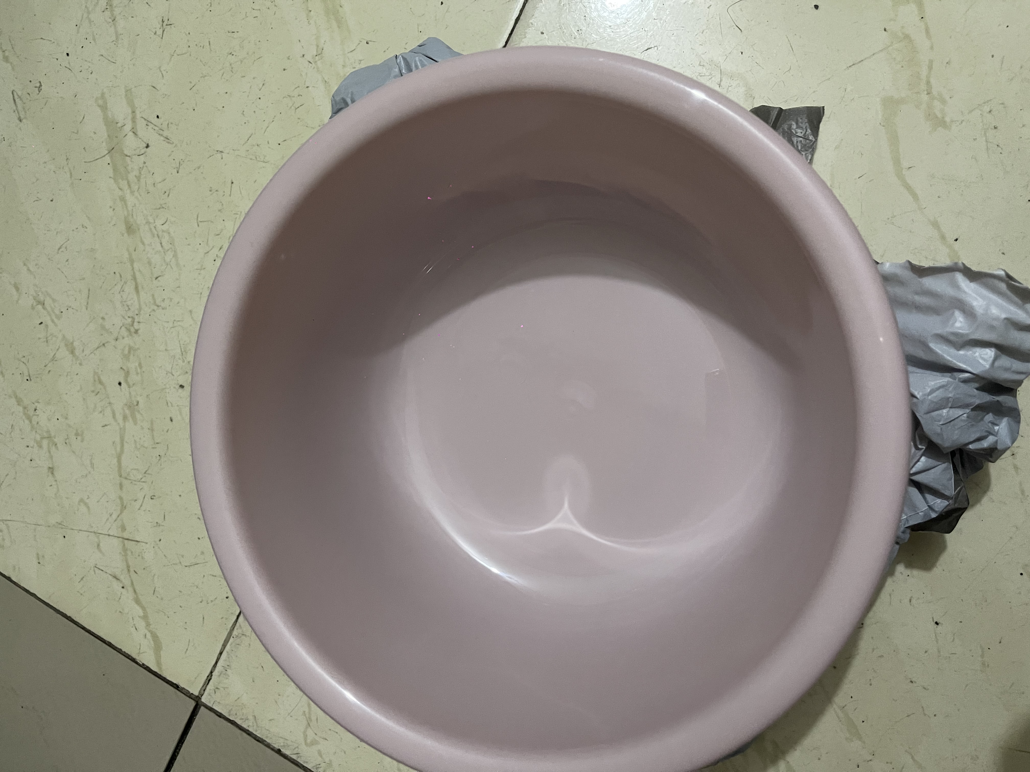 家用脸盆塑料盆子洗衣盆洗脸盆大号加厚学生宿舍洗衣服盆洗脚盆 脸盆 粉色中号1个（26cm） 实拍图