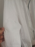 卡奈瑞商务免烫白色长袖衬衫男新款工装纯色衬衫加肥加大码胖子男士衬衣 白色(精品大码) 长袖 8XL /47(220-230斤) 实拍图
