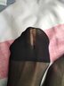 浪莎（LangSha）大码丝袜女防勾丝双面加裆连裤袜胖mm180斤夏季超薄 肤色2黑色2 共 4条 均码 特大【双面加裆】 实拍图