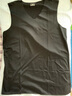富梅瑞  冰丝无痕背心男夏季紧身弹力运动速干无袖宽肩打底汗衫男薄款 V领黑色冰丝背心 XL 实拍图