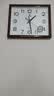 POWER霸王钟表 现代简约方形挂钟客厅家用挂墙时钟长43cmBW23040J2 实拍图