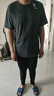 阿迪达斯短袖男夏季运动亲肤透气轻薄速干圆领T恤 【速干款】深灰 2XL 实拍图