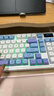 狼途（Langtu）狼途L98薄膜键盘 98键 静音键盘游戏电竞电脑办公键盘有线无线蓝牙三模 Gasket结构 RGB灯效 烟紫 实拍图