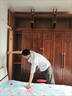 合夕新中式胡桃木实木衣柜简约家用卧室小户型带储物实木橱柜家具 【雕花升级款】三门衣柜 实拍图