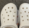 卡骆驰（CROCS）贝雅洞洞鞋男鞋女鞋轻便耐磨一脚蹬拖鞋休闲鞋百搭花园鞋|10126 白-100 44 (280mm) 实拍图