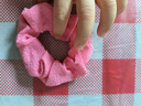 高级感小清新大肠发圈可爱甜美发绳扎头发发饰糖果色女孩头绳头饰 粉色 实拍图