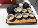 京东京造 茶具整套 功夫茶具陶瓷套装茶壶茶杯茶盘【黑陶提梁壶】 12件套  实拍图