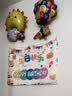 随灿 宠物生日帽子围兜可爱拍照装饰口水巾字母围巾狗狗猫咪生日派对 宠物生日挂布1个【约70×100cm】 实拍图
