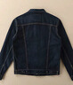 Levi's李维斯情侣同款美式经典复古休闲时尚潮牌修身牛仔夹克外套 深蓝色 72334-0134 M 实拍图