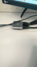 毕亚兹Type-C扩展坞一拖二 USB-C转双口HDMI2.0接头 适用华为苹果笔记本4K60Hz双屏异显/同显拓展转换器 实拍图