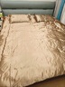 进出口重磅真丝四件套100桑蚕丝床单高级感被套双面丝绸床上用品4 香槟金【顺丰速发+会员礼盒】 1.5m 床单款 四件套-被套200*230cm 实拍图