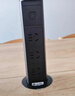 飞利浦（PHILIPS）桌洞插座桌面嵌入式升降可伸缩多功能家用电竞桌电脑办公桌书桌隐形插排/插线板/接线板3插位 实拍图