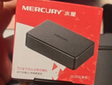 水星（MERCURY）5口千兆交换机 4口网线网络分线器 家用宿舍监控分流器 兼容百兆 SG105C黑色 实拍图