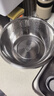 美厨（MAXCOOK）316L不锈钢盆筛2件套 30cm加厚洗菜盆沥水盆米筛味斗套装MCWA5486 实拍图