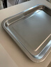 美厨（MAXCOOK）304不锈钢盘子方盘 加深方盘长方形餐盘 烧烤托盘32cm MCFT6555 实拍图