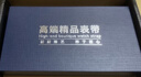 图登适用1853天梭表带小牛皮手表带 男真皮适用力洛克俊雅海星卡森豪致蝴蝶扣T006/T099/T063/T065表链 黑皮黑线-银色蝴蝶扣 19mm 实拍图
