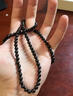戚小米黑檀木佛珠手串男生108颗念珠珠子长款串珠多圈木质檀木手链男款 6mm黑檀木圆珠108颗 晒单实拍图
