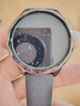 KMaxAI适用于小米手表Watch S4/S3替换表圈 xiaomi eSIM版表盘双时区刻度表壳旋转表圈 黑螺纹 实拍图