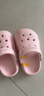 牧童儿童拖鞋夏男宝宝洞洞鞋软底女童卡通洗澡婴幼儿家居鞋萌兔粉130 实拍图