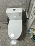 九牧（JOMOO）11396-2-1/41KB-1抗菌一级水效坐便器虹吸式节水连体马桶400坑距 实拍图