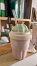 星巴克（Starbucks）多肉花园粉色款陶瓷吸管杯(配杯盖)415ml咖啡泡茶水杯女神节礼物 实拍图