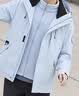啄木鸟冲锋衣三合一男女士新款外套男情侣夹克春秋冬季登山滑雪衣服男装 月光蓝 (三合一男女同款) XL (建议130-150斤) 实拍图