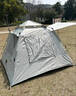 探险者帐篷户外露营防雨过夜3人-4人便携式折叠露营帐篷全自动加厚防晒 【特惠套餐】3-5人帐篷+防潮垫 晒单实拍图