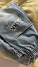 马克华菲男童牛仔裤春秋款儿童裤子2026新款男孩春季长裤中大童 浅蓝 130 实拍图