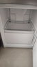 海尔（Haier）「一级能效风冷无霜」165L两门家用小户型冰箱真省电抗菌净味灰色HC2-165WGHC2E9S9国家补贴 实拍图