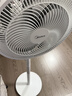 美的（Midea）电风扇 家用七叶立式落地扇宿舍卧室轻音节能摇头桌面小风扇大风力空气循环风扇 SAF30AC 实拍图