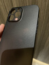 奶小鸭 适用苹果13promax手机壳 iphone13promax保护套镜头全包超薄透明磨砂防摔软壳男女款 深空黑 实拍图