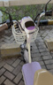 新日（Sunra）电动自行车 小乐果48V20Ah铅酸电池新国标电动车长续航69km电瓶车踏板车代步电车紫 实拍图