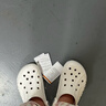 卡骆驰（CROCS）贝雅洞洞鞋男鞋女鞋轻便耐磨一脚蹬拖鞋休闲鞋百搭花园鞋|10126 白-100 39 (240mm) 实拍图