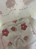 童泰（TONGTAI）婴儿短袖包屁衣夏季纯棉宝宝连体衣爬服三角哈衣提花粉色80cm 实拍图
