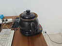 壶福（HF）煎药壶养生壶砂锅中药壶分体式中药锅煎药壶全自动电药壶熬药锅中药熬药电砂锅煲药壶电煎壶熬药罐 【健康内无釉】 4.5L 壶A+智能黑底座A 实拍图