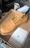 海澜之家HLA情侣靴大黄靴男舒适厚底马丁靴子男款 T249土黄色42 实拍图