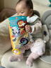 jollybaby早教婴儿0-6-18个月宝宝玩具可咬撕可水洗 忙碌的昆虫尾巴布书 实拍图