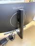 华为MateView GT 34英寸曲面显示器 WQHD 190Hz带鱼屏 快速液晶1ms 低蓝光无频闪 升降俯仰调节 实拍图
